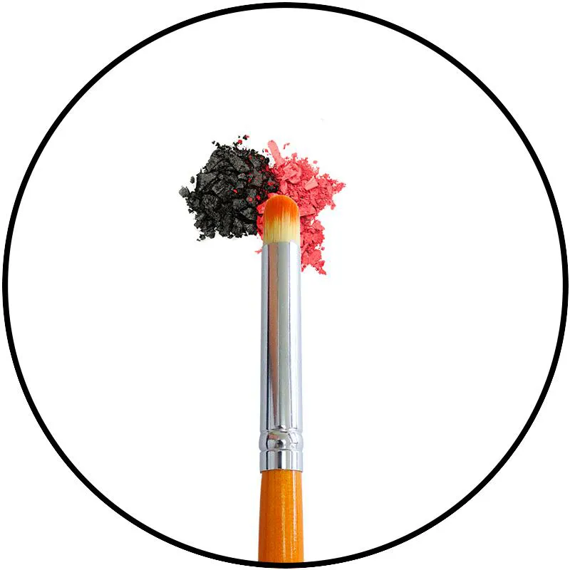 PINCEL CURTO PARA SOMBRA BROWN LINE 27