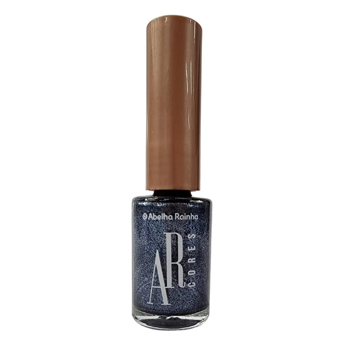 ESMALTE GLITTER SAFIRA AR CORES ABELHA RAINHA 9ML