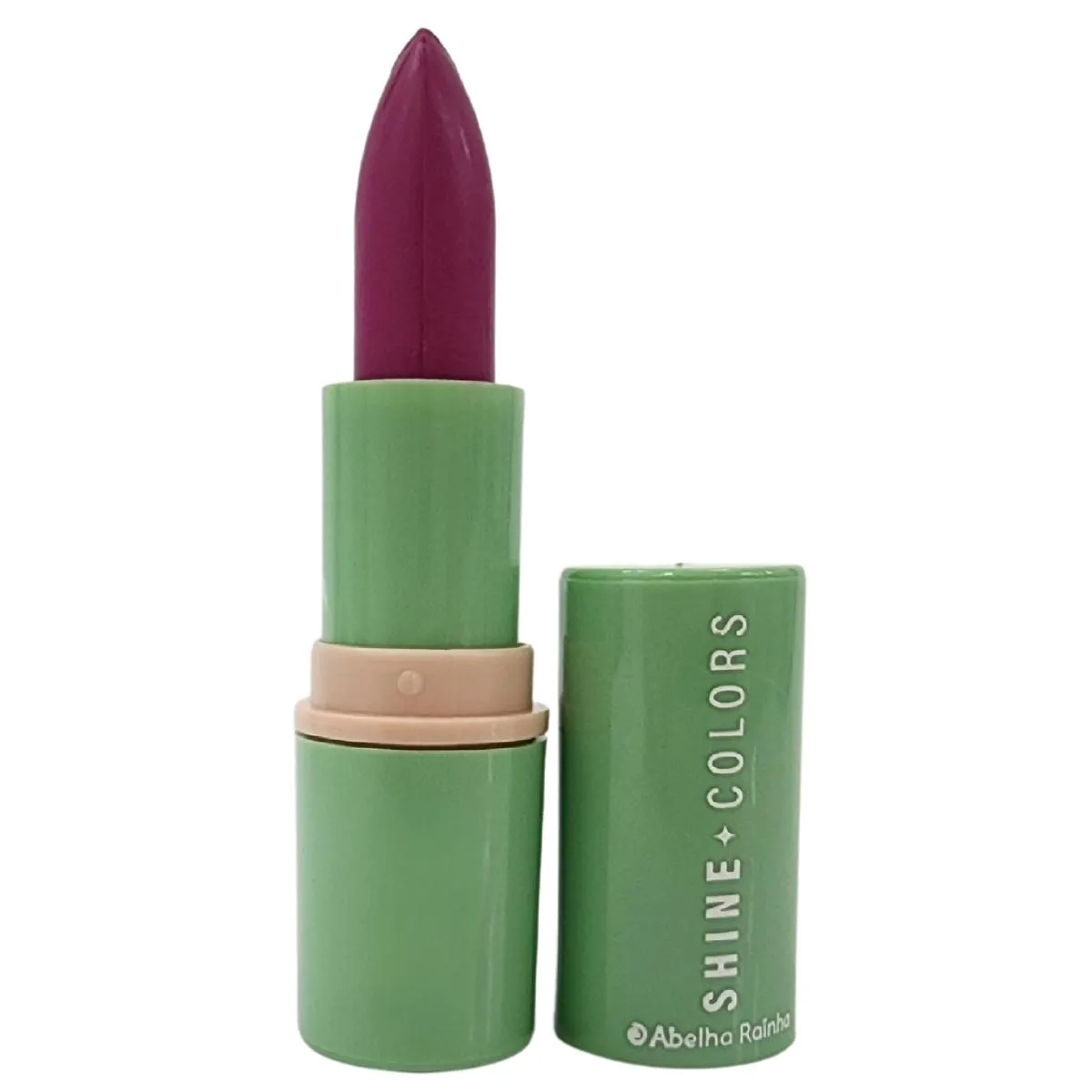 Batom Matte Aveludado Rosa Orquidea Shine Colors Abelha Rainha 4g