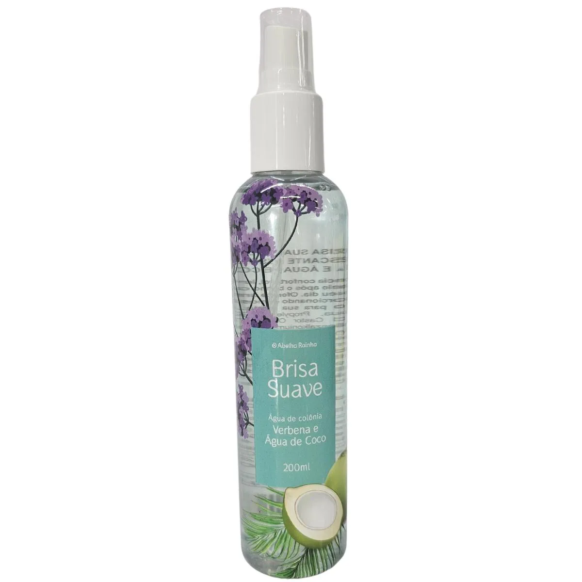 Brisa Suave Verbena e Água de Côco Abelha Rainha Deo Colônia 200ml - Colônia Unissex