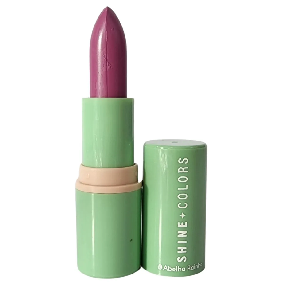 Batom Brilho E Sabor Chiclete Fps 15 Shine Colors Abelha Rainha 3,7g