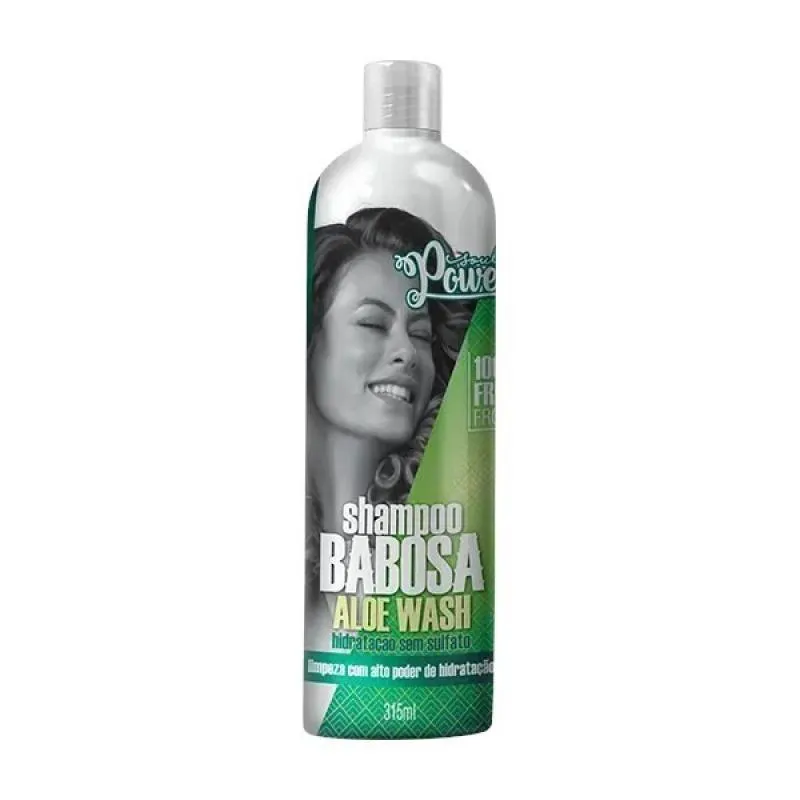 Shampoo Soul Power Babosa Aloe Wash Hidratação 315ml
