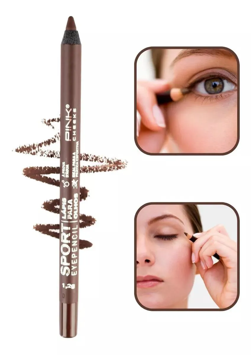 LáPIS DE OLHOS SPORT EYEPENCIL MARROM 1,2G - PINK CHEEKS