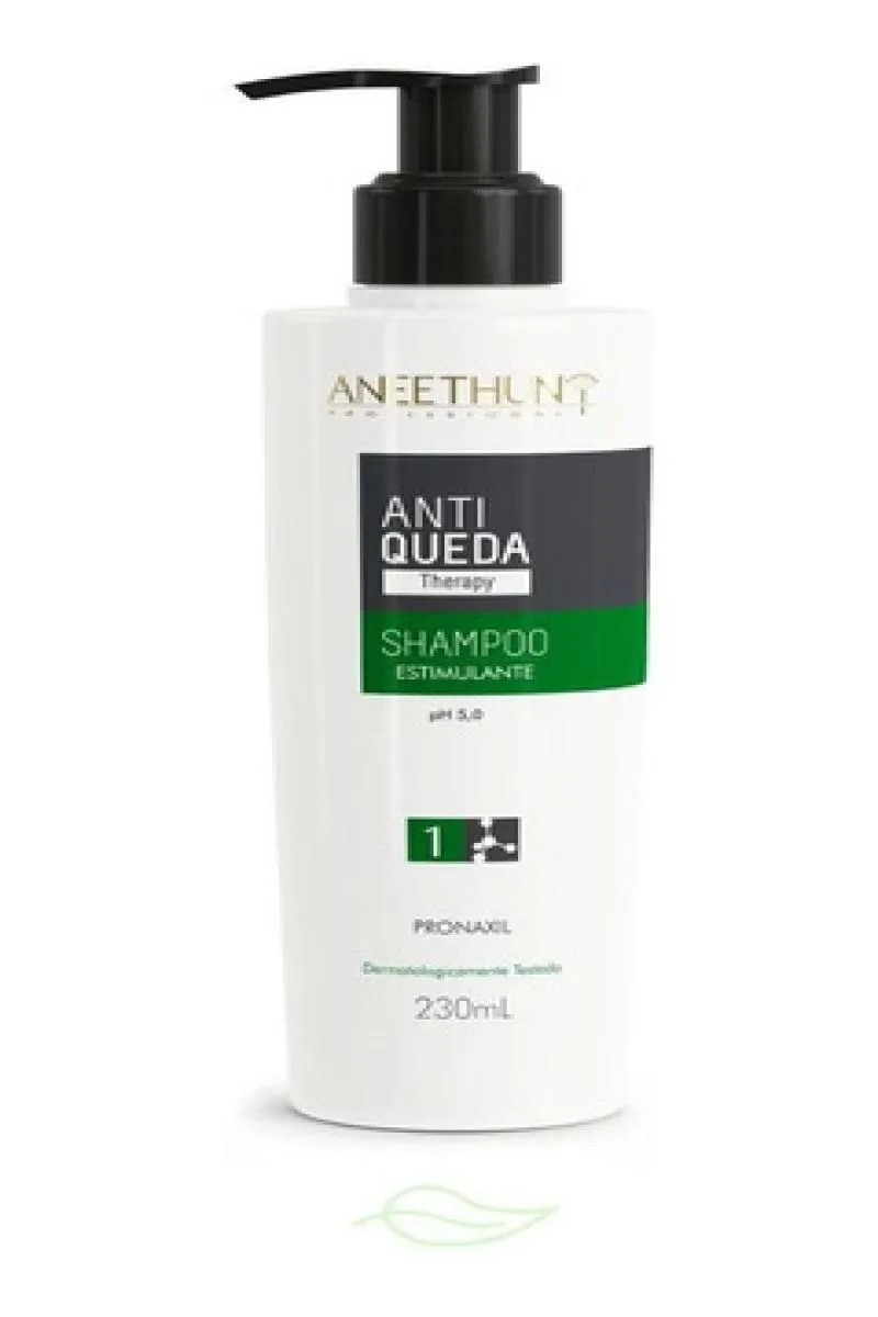 SHAMPOO ESTIMULANTE ANTI-QUEDA ANEETHUN 230ML ENVIO IMEDIATO