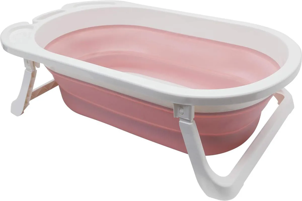 BUBA BANHEIRA DOBRAVEL BABY - ROSA