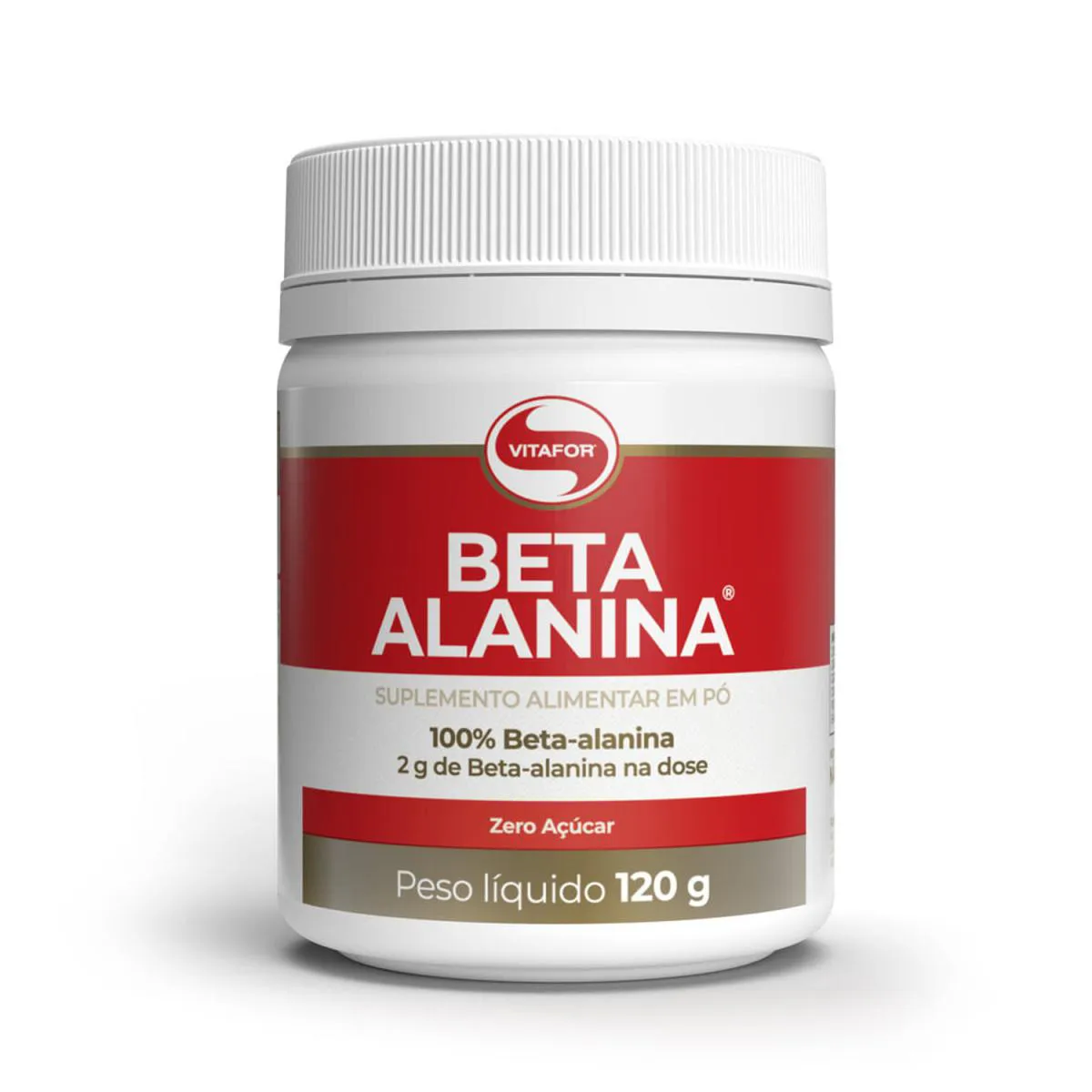 BETA ALANINA ALTA CONCENTRAçãO 50MG 120 CAPSULAS VITAFOR