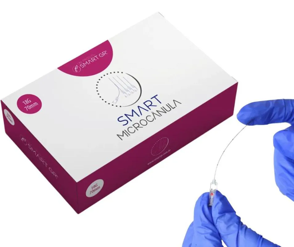 MICROCâNULA SMART PREENCHIMENTO 18 G X 70MM SMART GR CX C/10