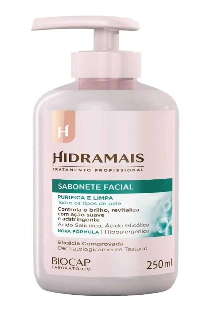 SABONETE PURIFICANTE ANTI OLEOSIDADE HIDRATANTE - HIDRAMAIS 250ML