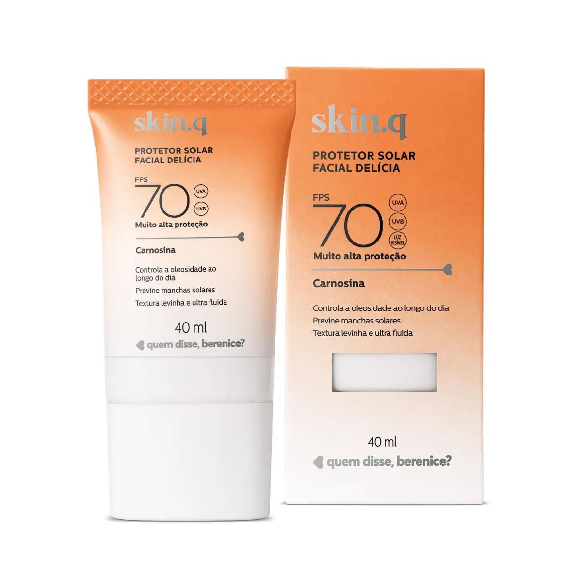 Quem Disse, Berenice? Skin.Q Protetor Solar Fps 70 40Ml