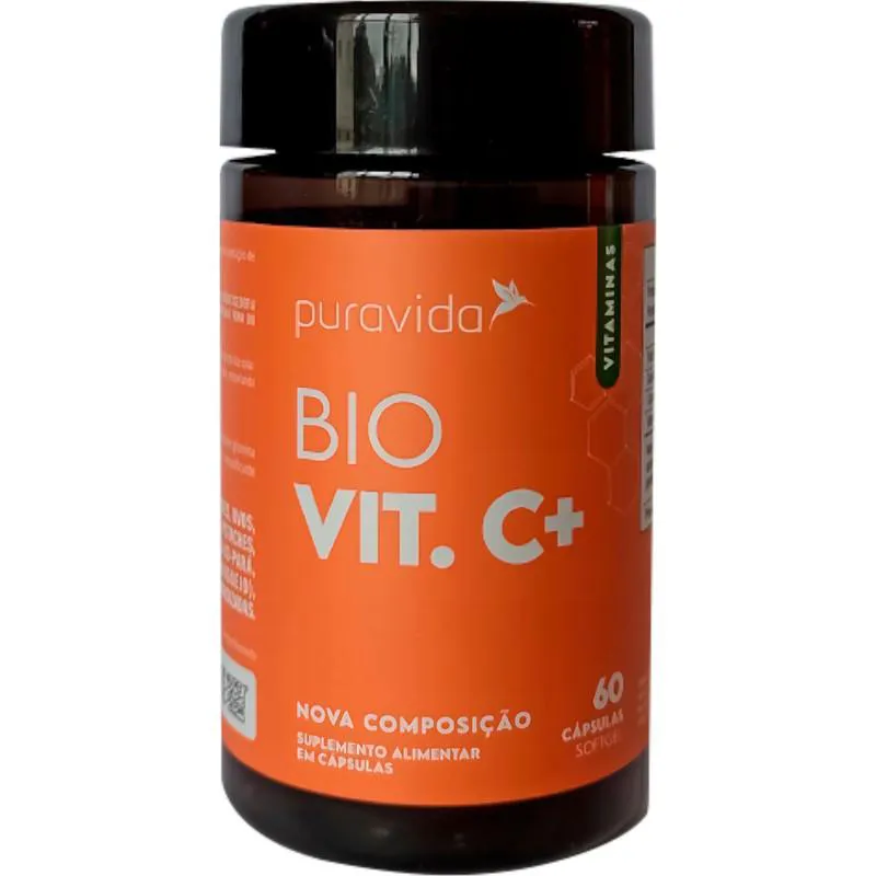 VITAMINA C LIPOSSOMAL 60 CáPSULAS PURAVIDA