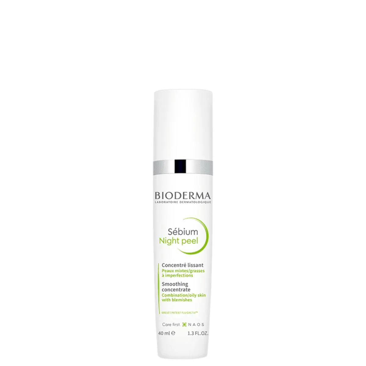 BIODERMA SéBIUM NIGHT PEEL SéRUM ANTI-IDADE ÁCIDO GLICóLICO 40ML (3701129801369)