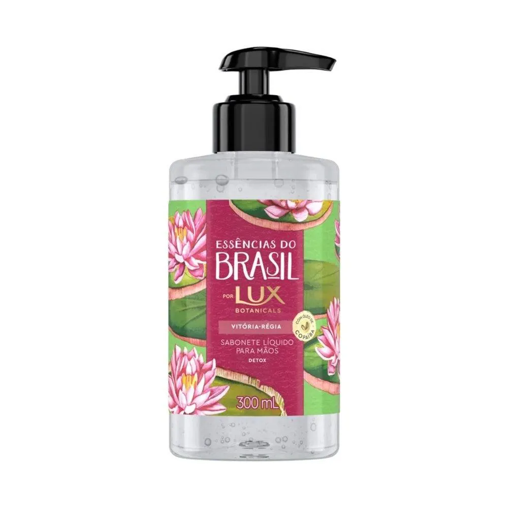 Sabonete Líquido Lux Mãos Vitória Régia 300Ml