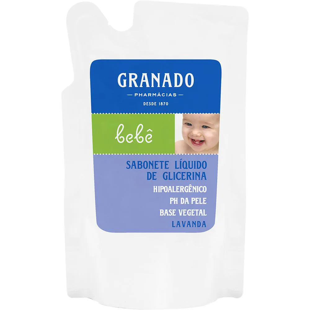 Granado Bebê Lavanda Sabonete Líquido Refil 250Ml