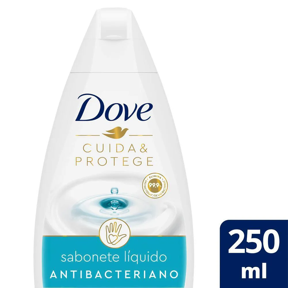 Sabonete Líquido Dove Antibacteriano Cuida & Protege 250Ml