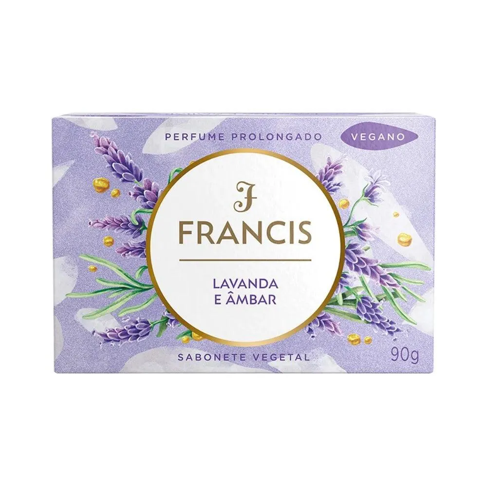 Sabonete Francis Clássico Lilás 90G