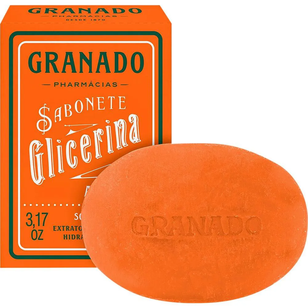 Sabonete Granado Glicerina E Amêndoas 90G