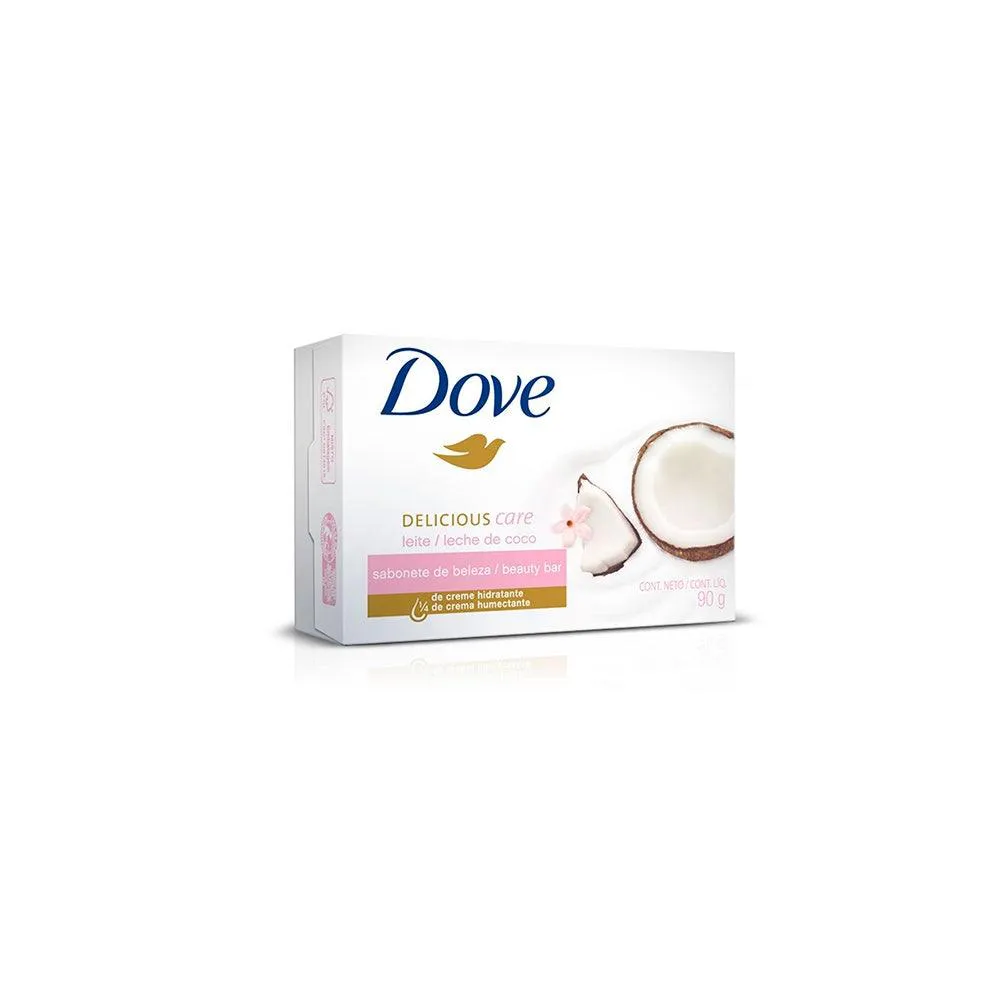 Sabonete Dove Leite De Coco 90G