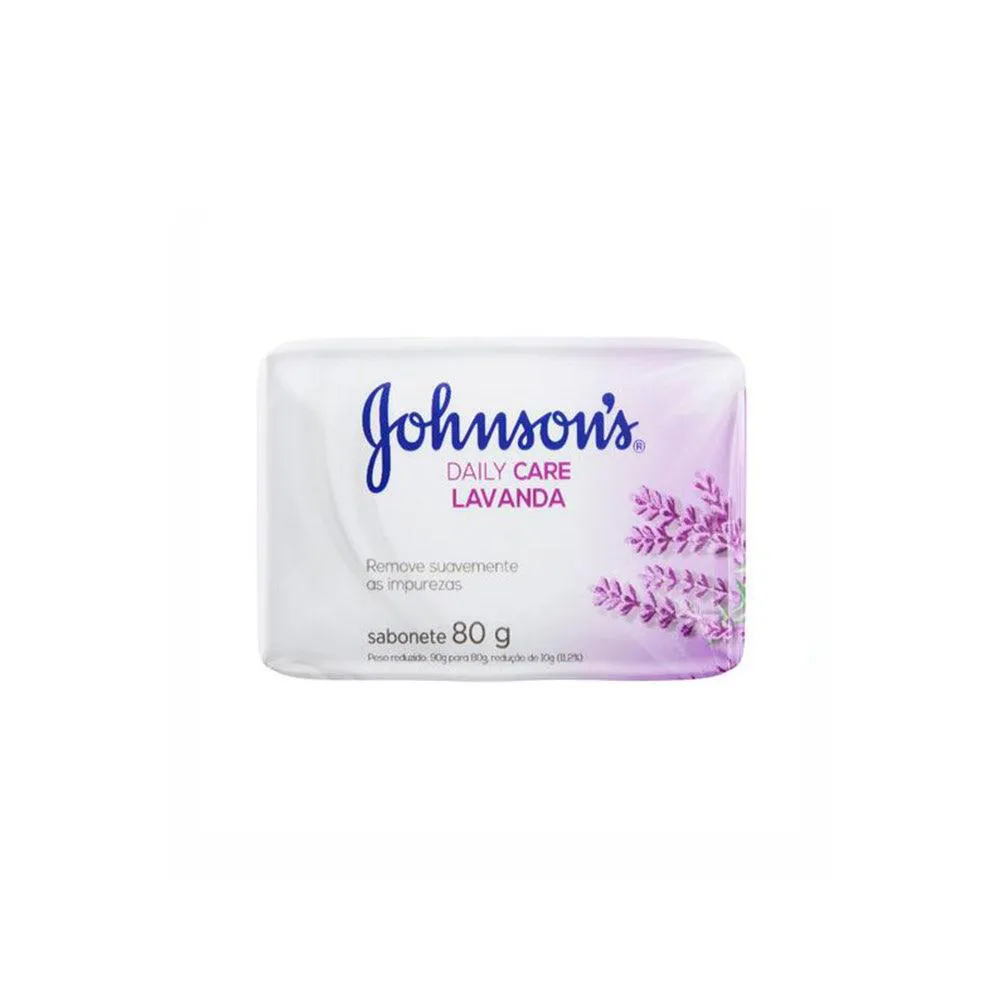 Sabonete Johnson ´S Care Lavanda 80G