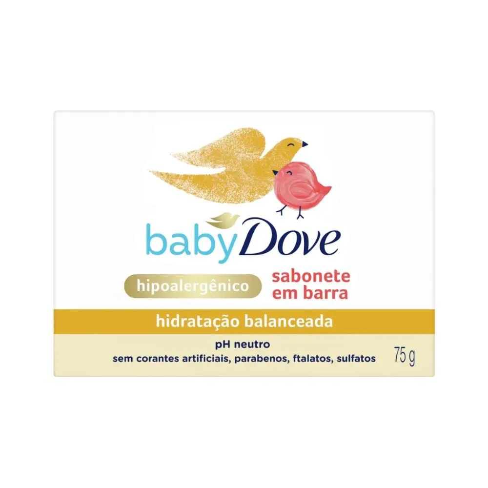 Sabonete Infantil Dove Baby Hidratação Balanceada 75Gr