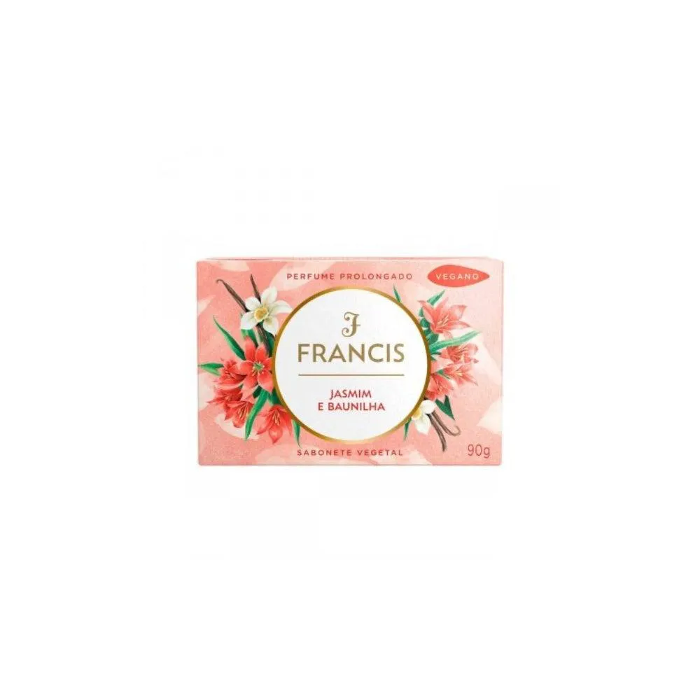 Sabonete Francis Clássico Vermelho 90G