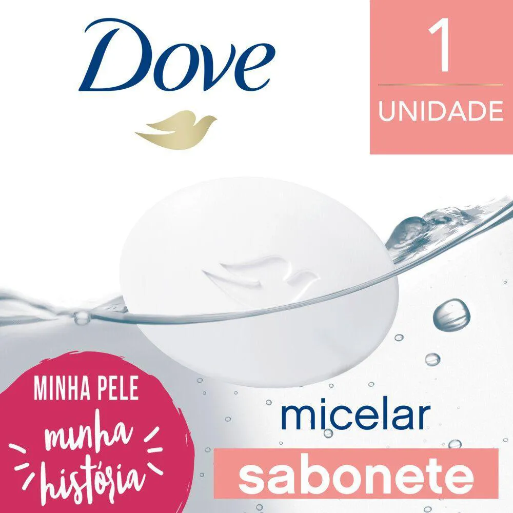 Sabonete Em Barra Dove Micelar Anti-Stress 90G