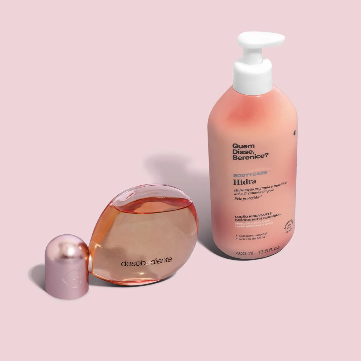 Combo Hidrata E Perfuma: Loção Hidratante Desodorante Corporal 400Ml + Desobediente Eau De Parfum 100Ml