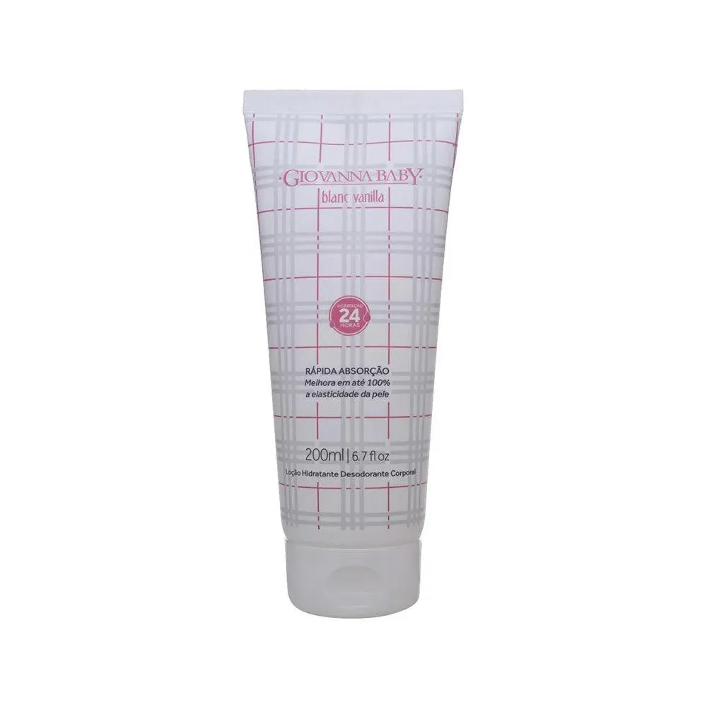 Loção Hidratante Giovanna Baby Blanc Vanilla 200Ml