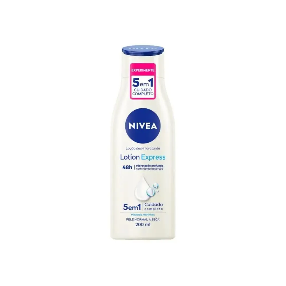 Loção Hidratante Nivea Lotion Express 200Ml