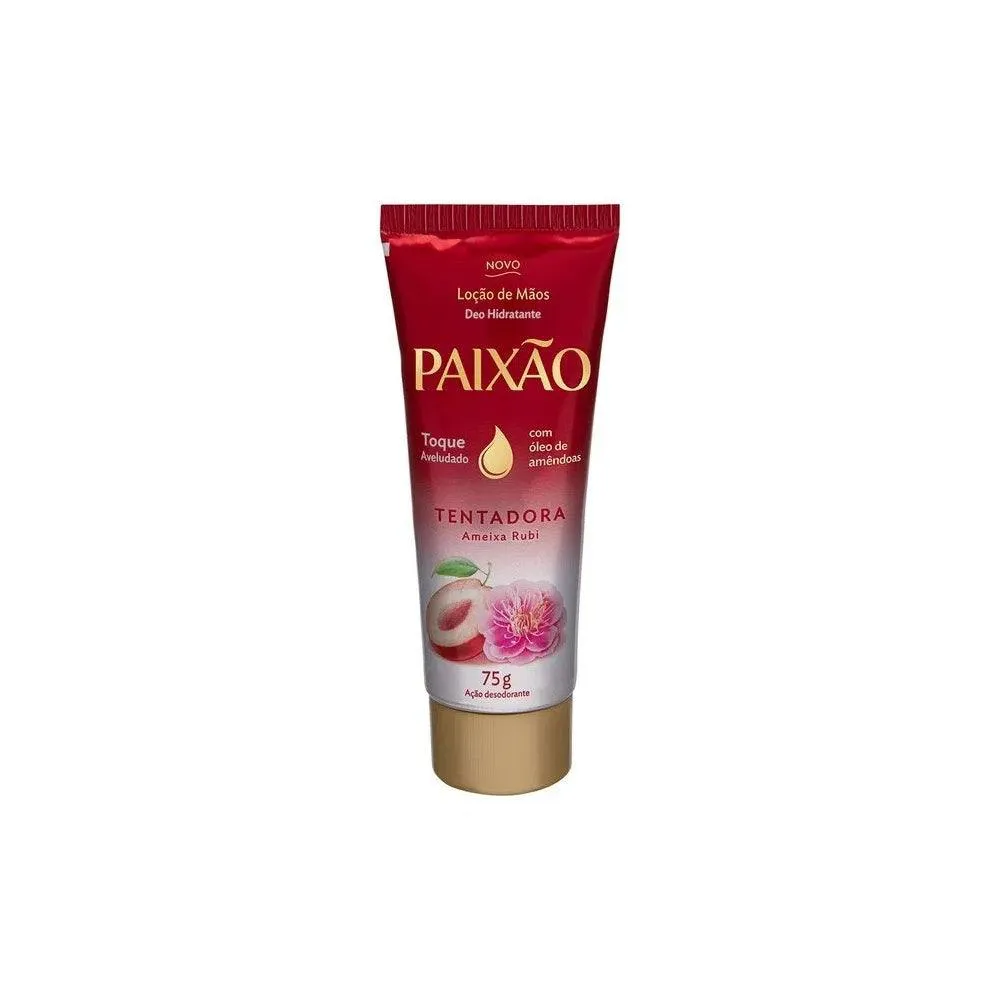 Loção Hidratante Mão Paixão Tentadora Ameixa 75G