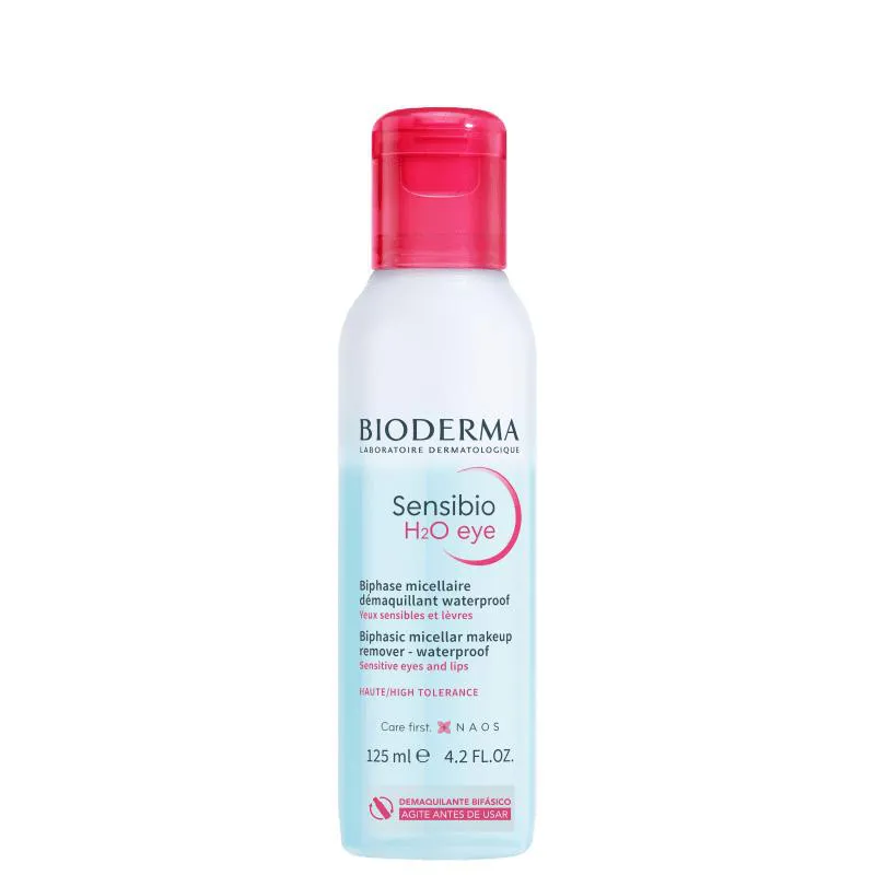 Demaquilante Micelar Bifã¡Sico Bioderma Sensibio H2O Eye 125ml
