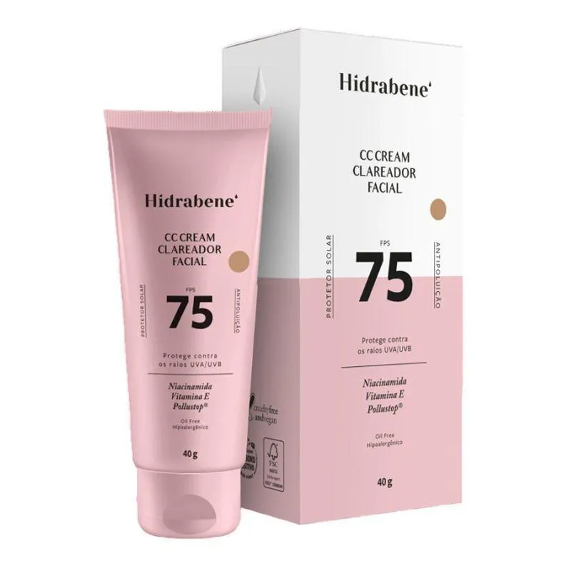 Hidrabene Fps 75 Cc Cream Facial 40G