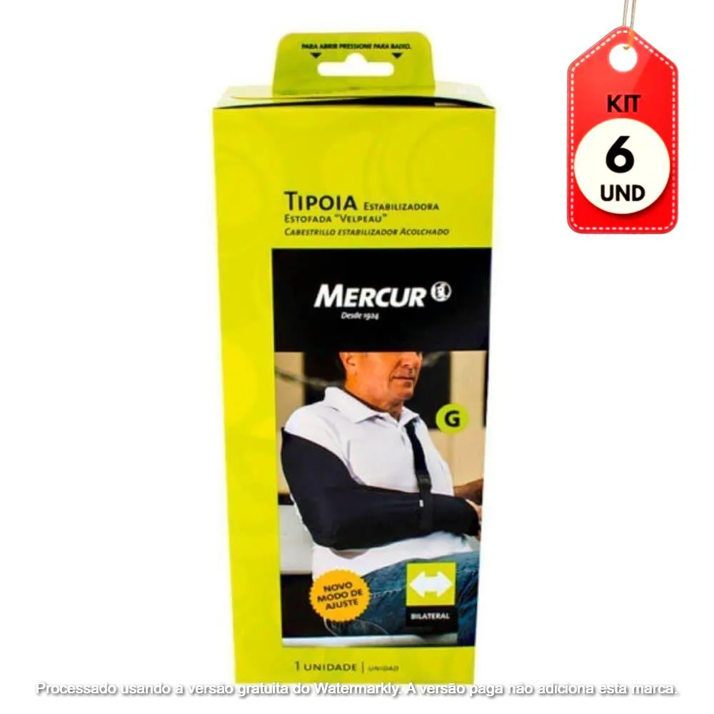 Kit C/06 Mercur Tipoia Estabilizadora Bilateral G
