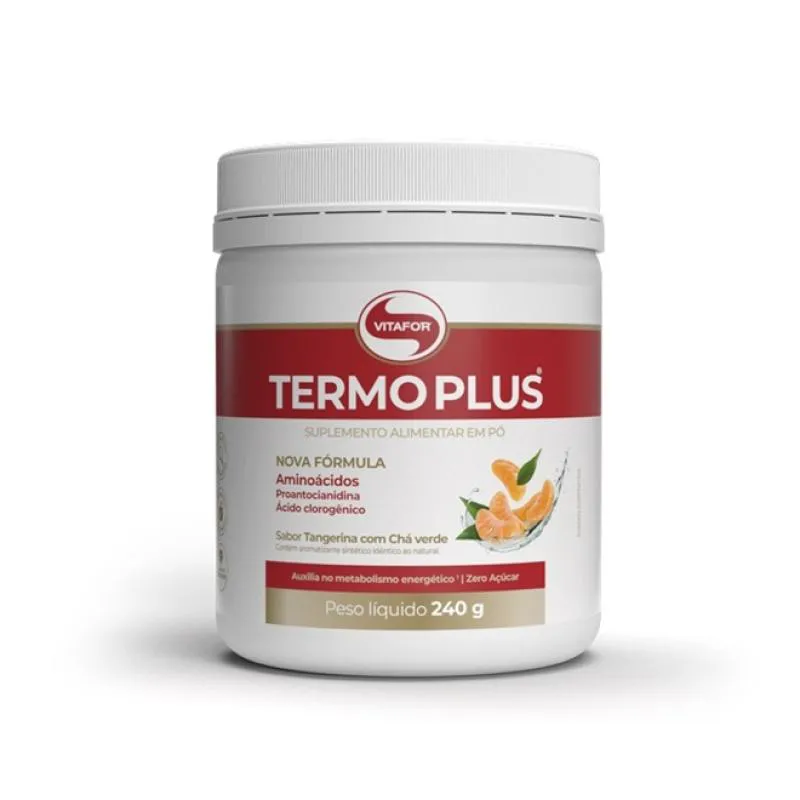 TERMO PLUS (240G) - SABOR: TANGERINA COM CHá VERDE