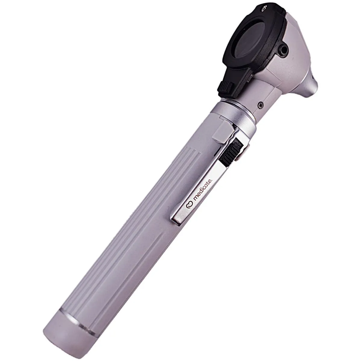 OTOSCóPIO FIBRA ÓPTICA LED MEDICATE CINZA