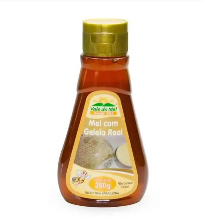 MEL COMPOSTO COM GELéIA REAL 280 G - VALE DO MEL