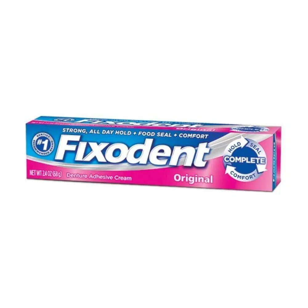 Fixodent Fixador De Dentadura 68G