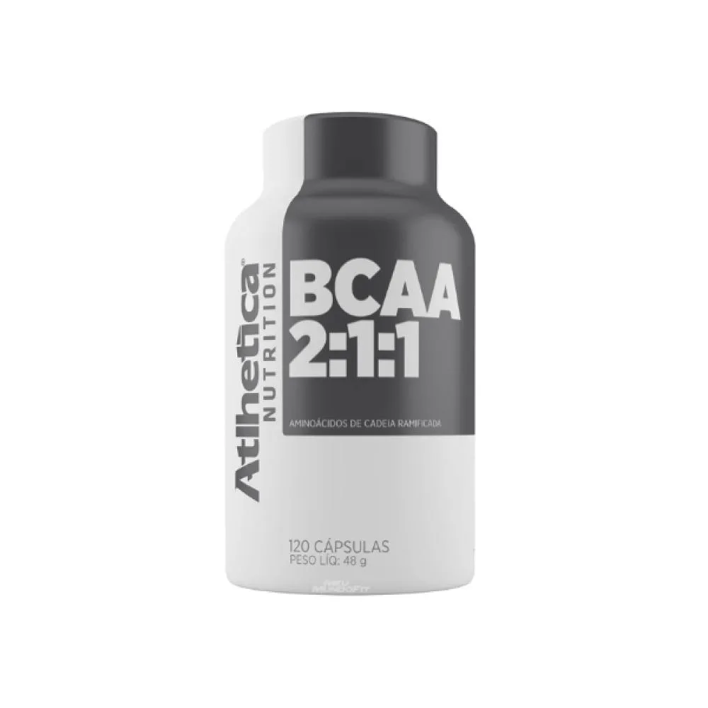 Bcaa 2:1:1 Atlhetica Nutrition 120 Cápsulas