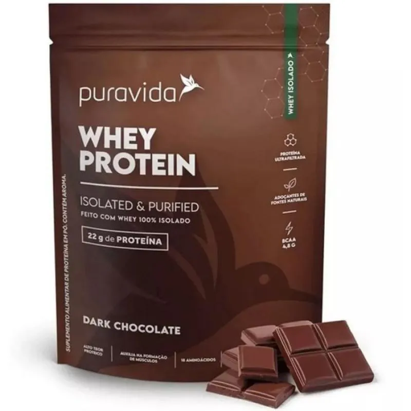 Whey Protein 100% Isolado (450G) Puravida