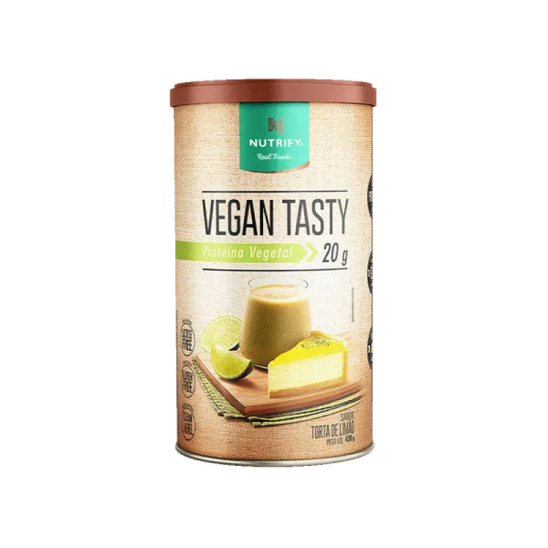Proteína Vegana Vegan Tasty Torta De Limão Nutrify 420G