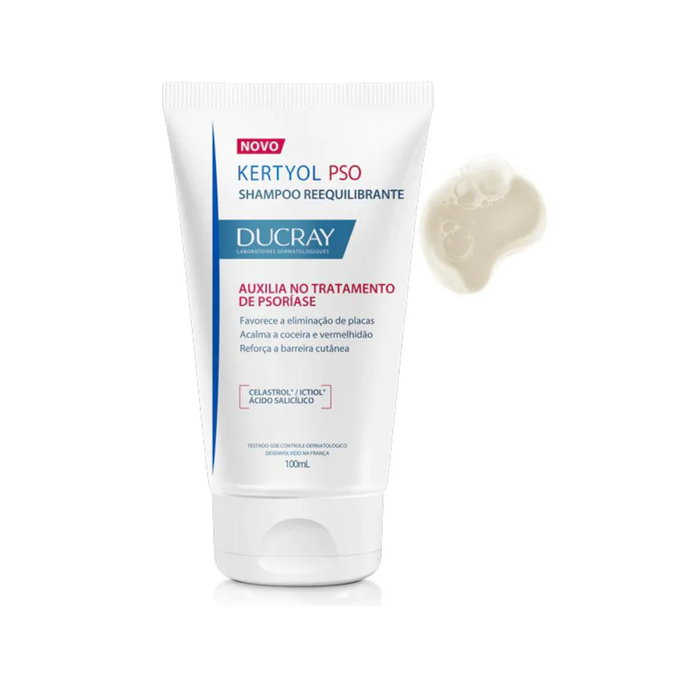 Ducray Kertyol P.S.O. Shampoo Reequilibrante 100Ml