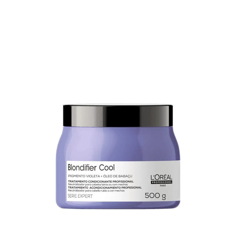 Máscara De Tratamento L'Oréal Professionnel Serie Expert Blondifier Cool 500G