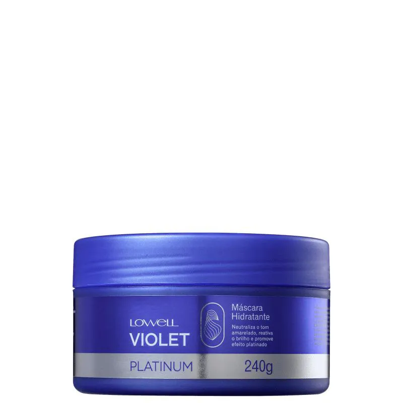 Lowell Violet Platinum - Máscara Matizadora 240G