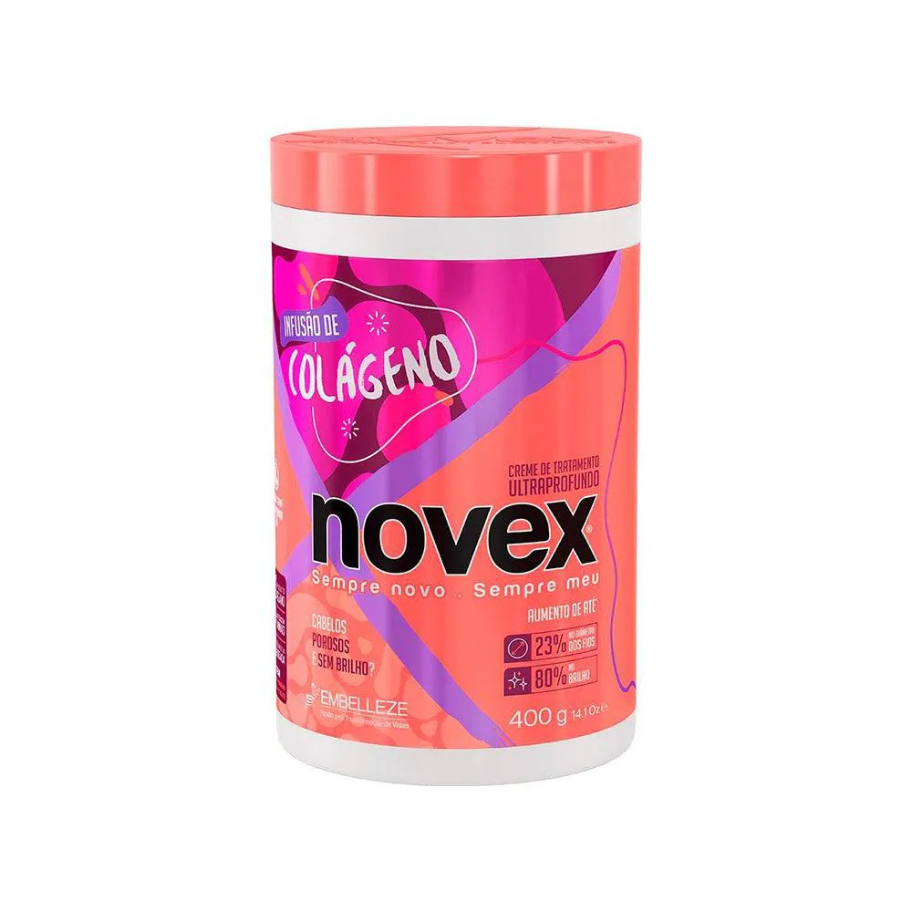 Máscara De Tratamento Novex Colágeno 400G