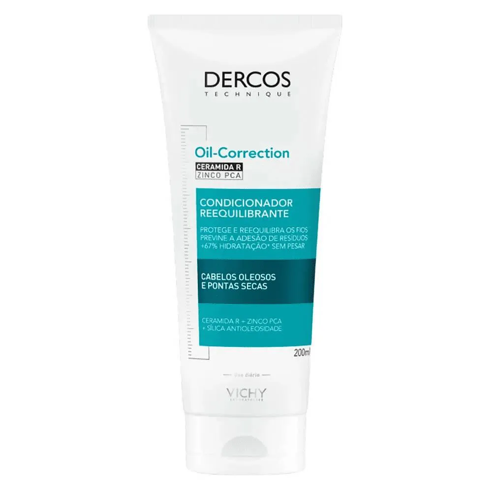 Vichy Dercos Oil Correction Condicionador 200Ml