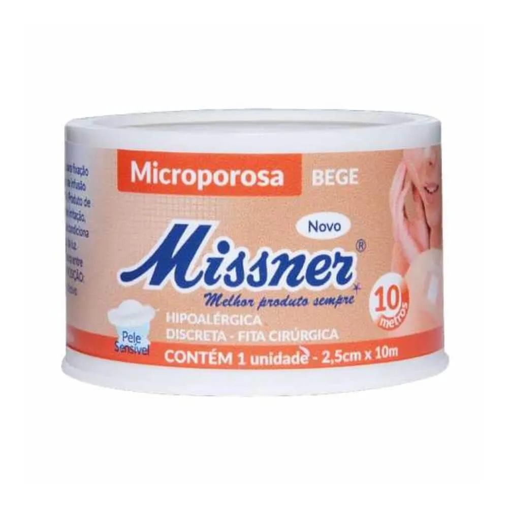 Missner Esparadrapo Micropore Bege 2,5Cmx10M