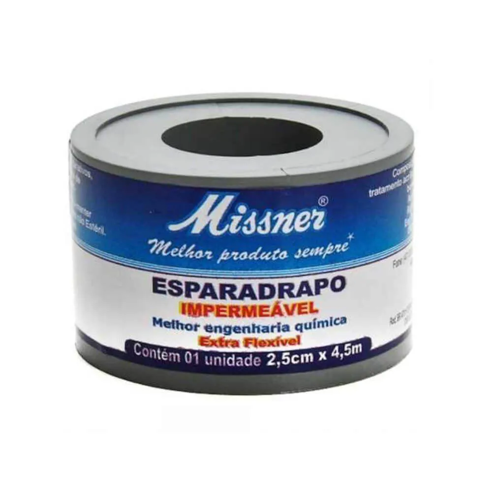 Missner Esparadrapo Impermeável 2,5Cmx4,5M