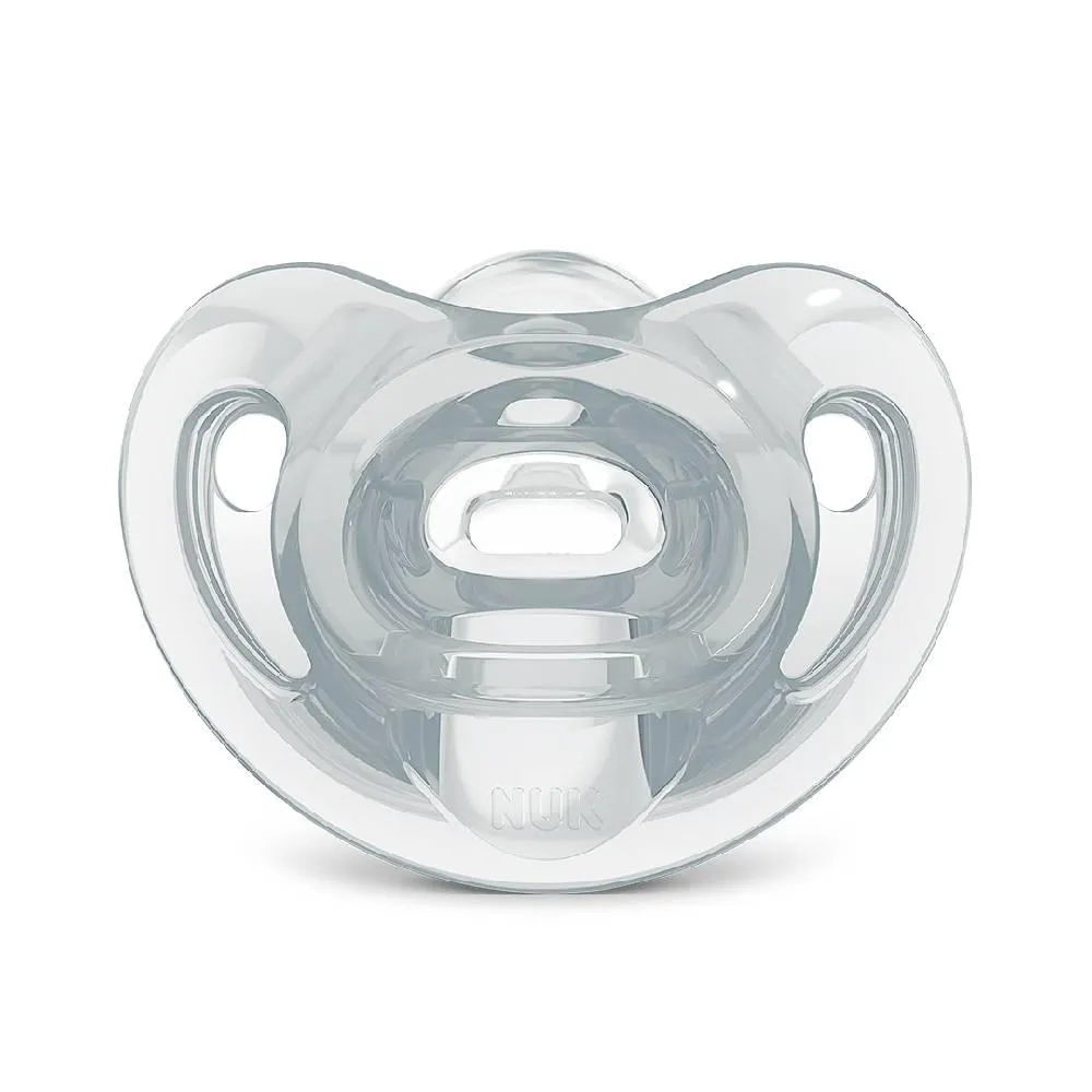 CHUPETA 100% SILICONE SENSITIVE SOFT 0+ MESES NEUTRA NUK