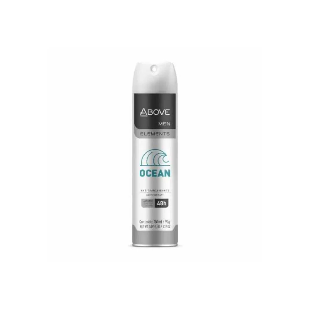 Desodorante Antitrasnpirante Aerosol Above Men Elements Ocean 48H 150Ml