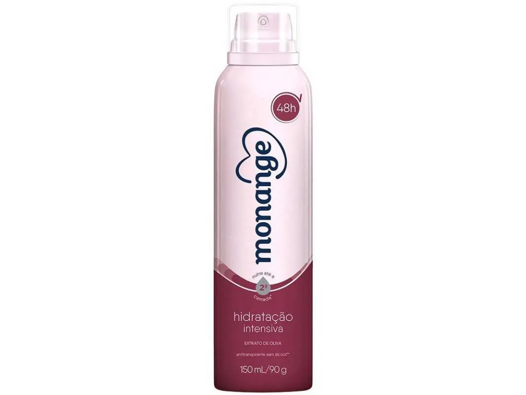 Desodorante Monange Aerosol Hidratacao Intensiva 150Ml