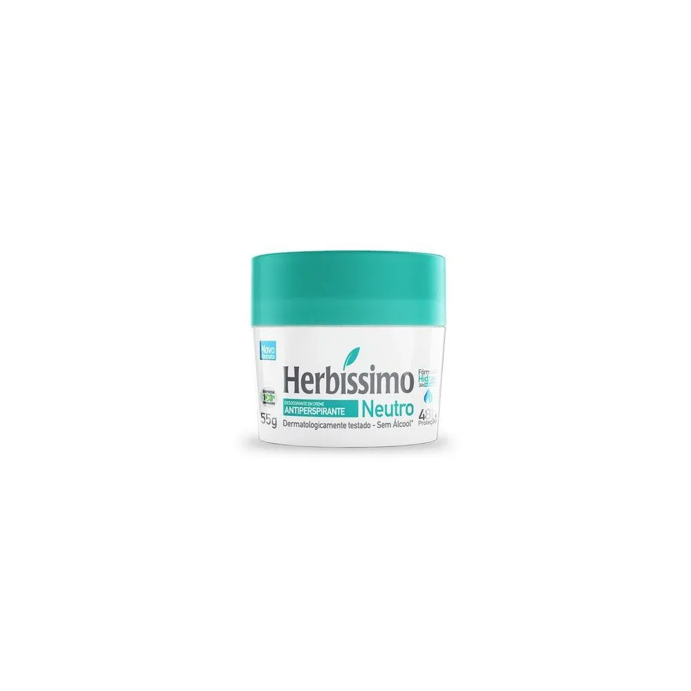 Desodorante Creme Herbissimo Neutro 55G